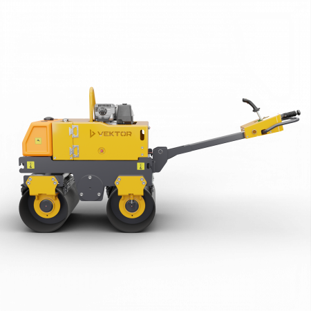 Виброкаток ручной двухвальцовый Vektor VRDR-800